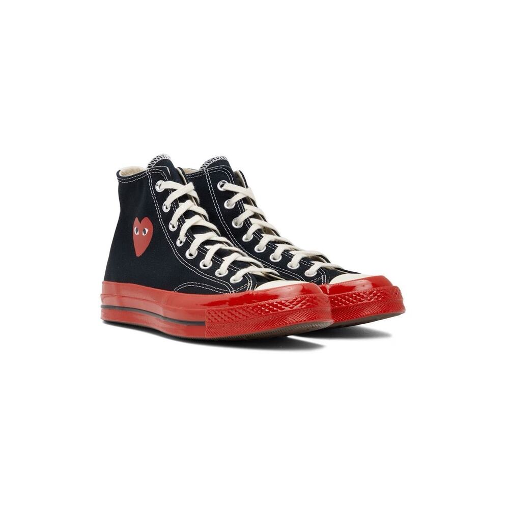 NIB Converse Chuck 70 High Top Heart Comme des Garcons US 12